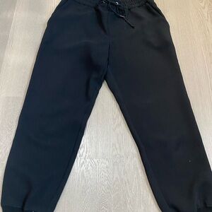 Aritzia Wilfred Black Elastic Waist Pants